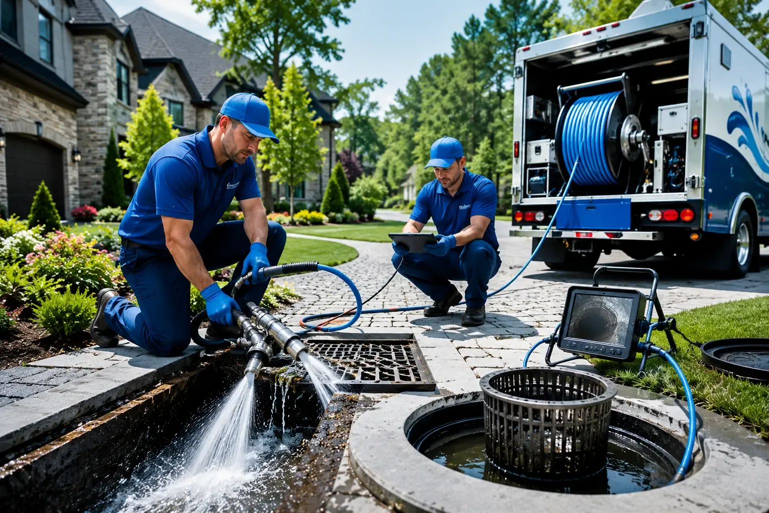 Local outdoor drain cleaning professionals in Kents Hill, ME